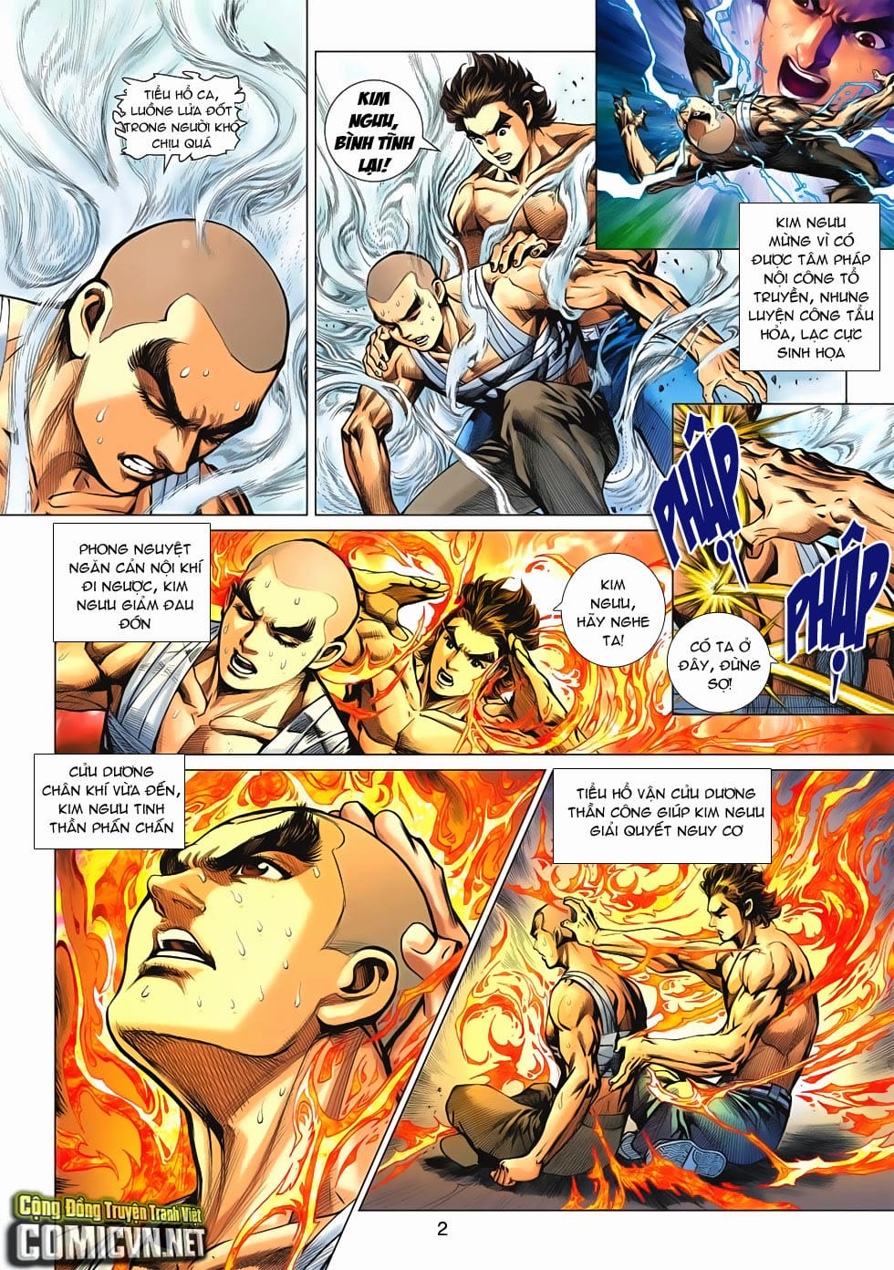Truyện Tranh Tân Tác Long Hổ Môn trang 4
