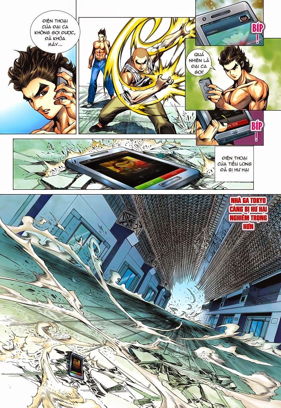 Truyện Tranh Tân Tác Long Hổ Môn trang 4