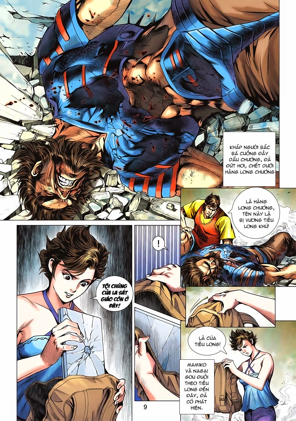 Truyện Tranh Tân Tác Long Hổ Môn trang 4