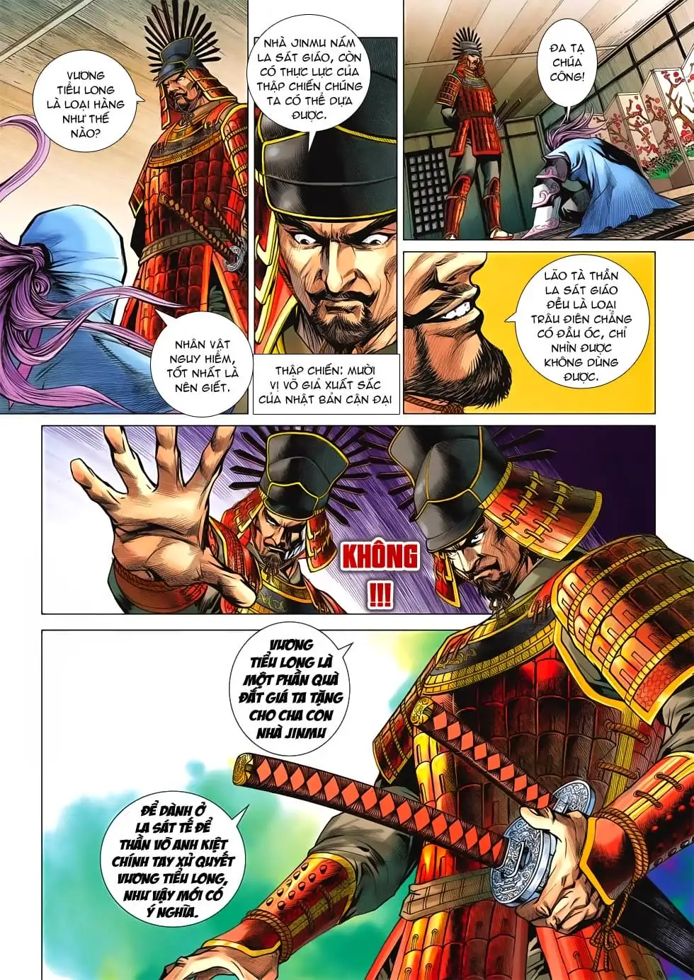 Truyện Tranh Tân Tác Long Hổ Môn trang 4