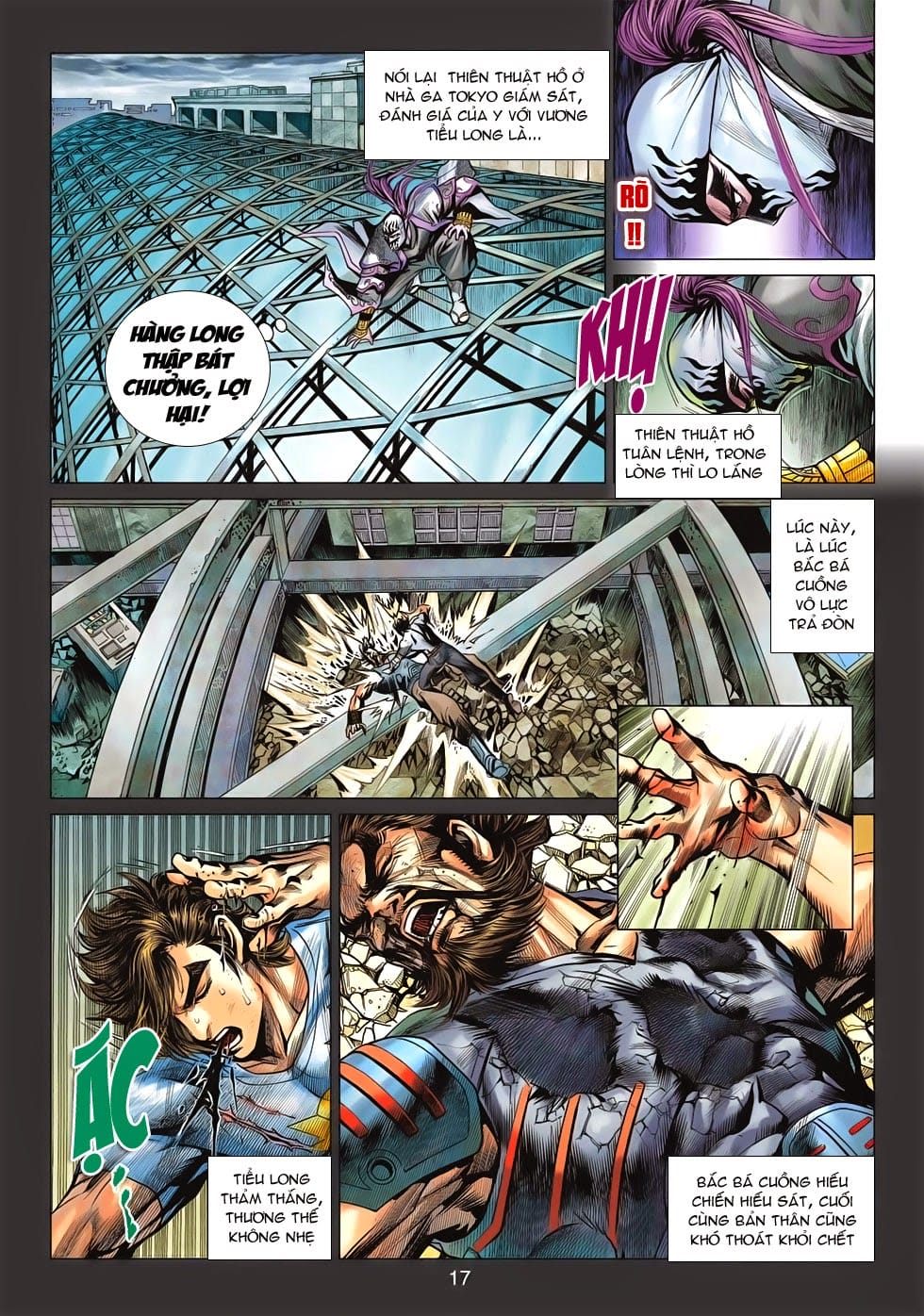 Truyện Tranh Tân Tác Long Hổ Môn trang 4