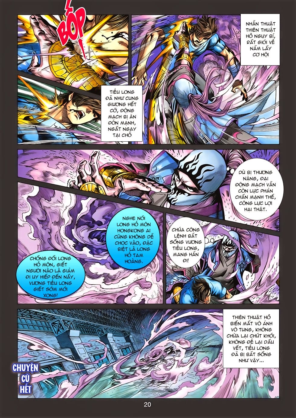 Truyện Tranh Tân Tác Long Hổ Môn trang 4