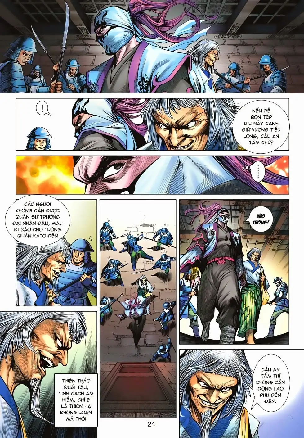 Truyện Tranh Tân Tác Long Hổ Môn trang 4