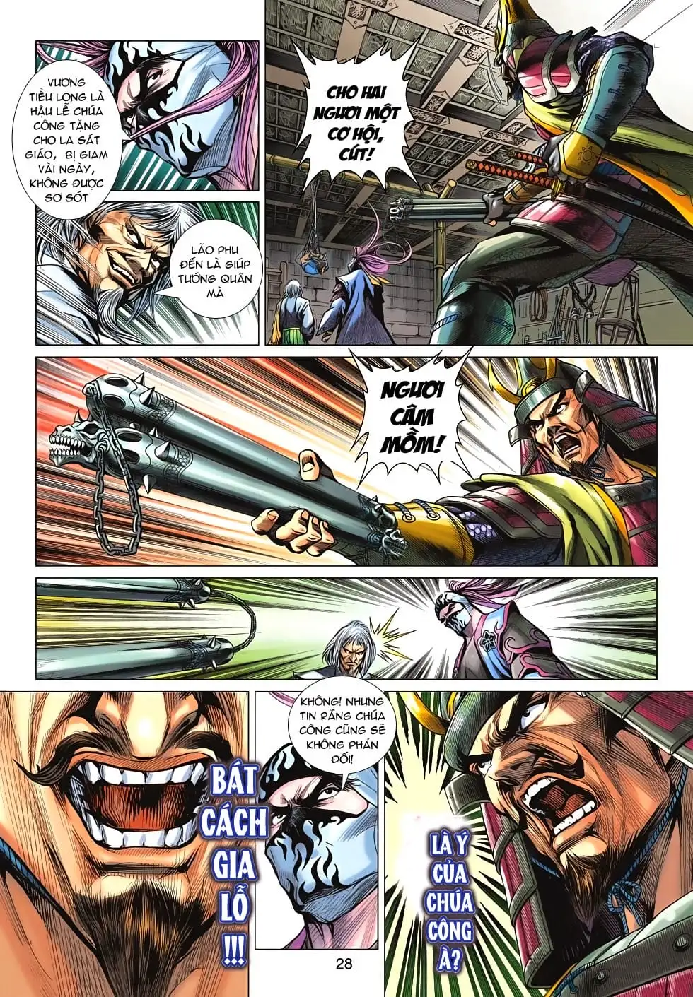 Truyện Tranh Tân Tác Long Hổ Môn trang 4