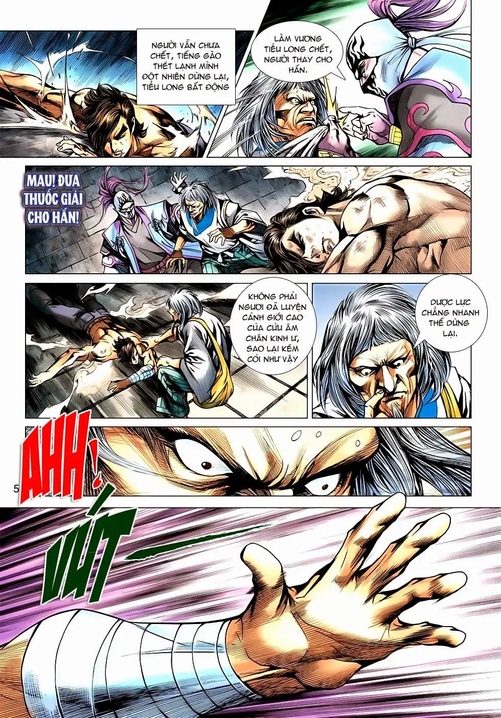 Truyện Tranh Tân Tác Long Hổ Môn trang 4