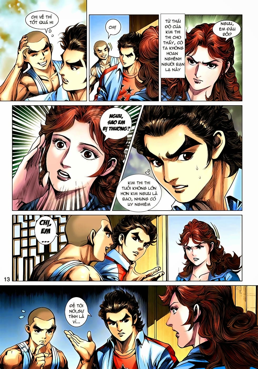 Truyện Tranh Tân Tác Long Hổ Môn trang 4