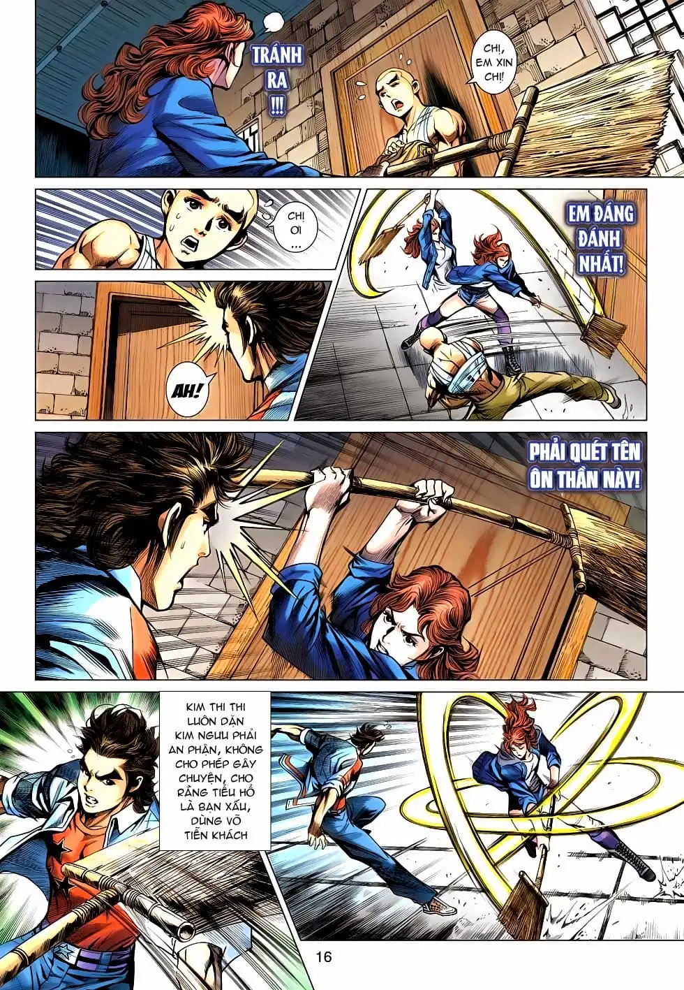 Truyện Tranh Tân Tác Long Hổ Môn trang 4