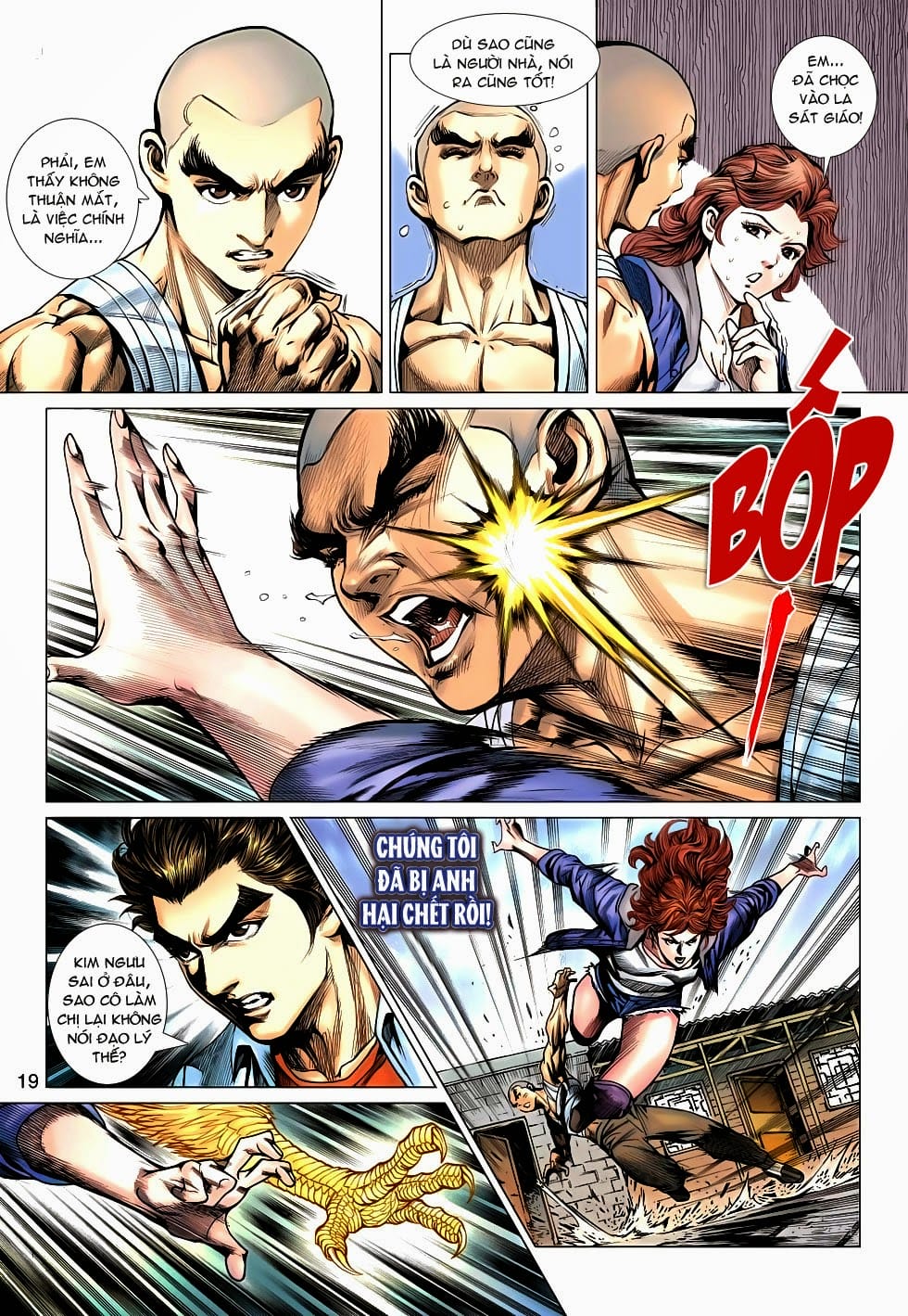 Truyện Tranh Tân Tác Long Hổ Môn trang 4