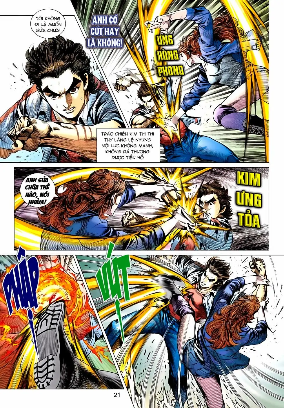 Truyện Tranh Tân Tác Long Hổ Môn trang 4