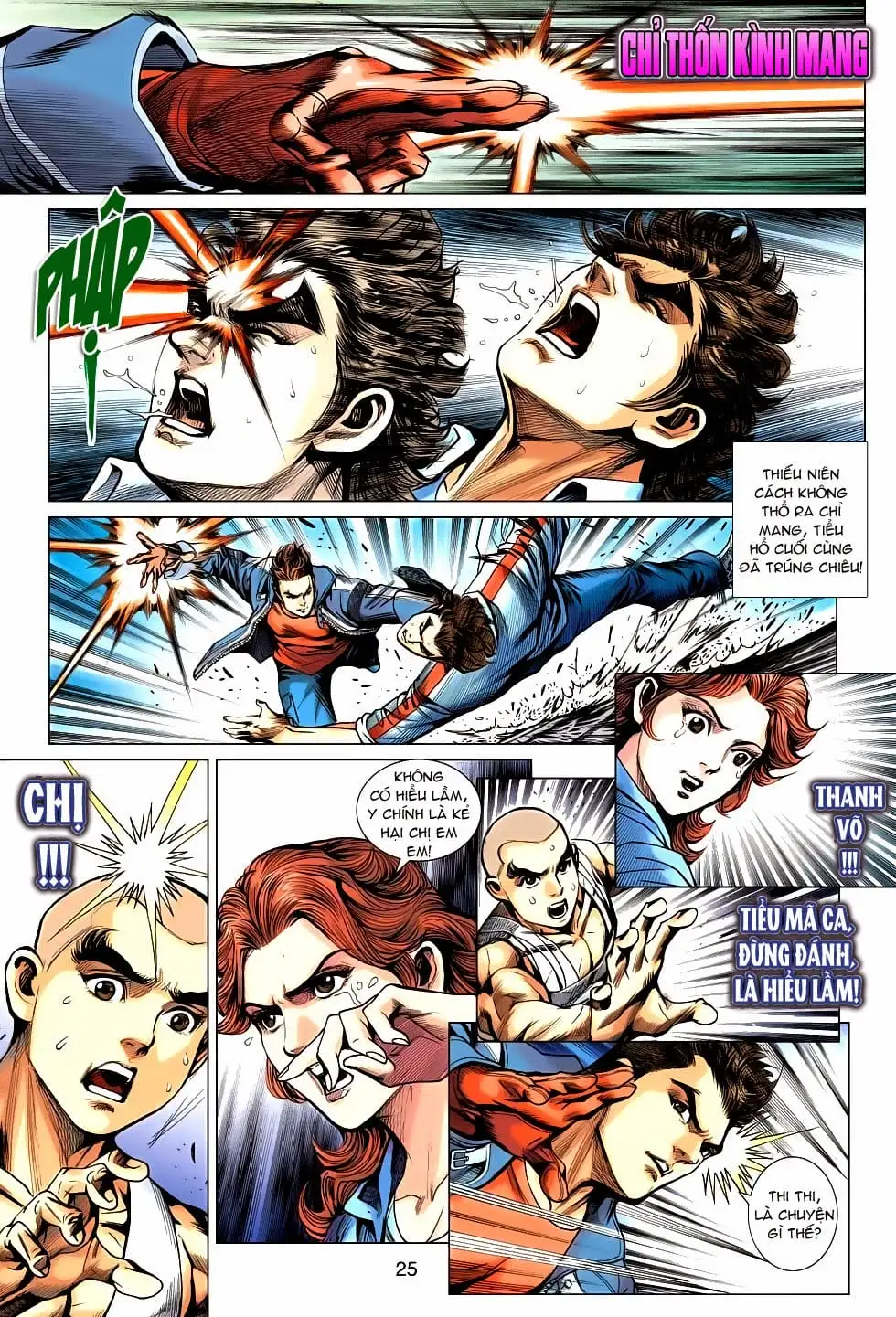 Truyện Tranh Tân Tác Long Hổ Môn trang 4