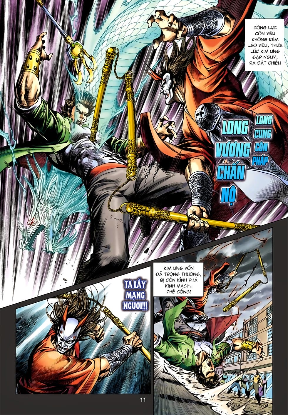 Truyện Tranh Tân Tác Long Hổ Môn trang 4