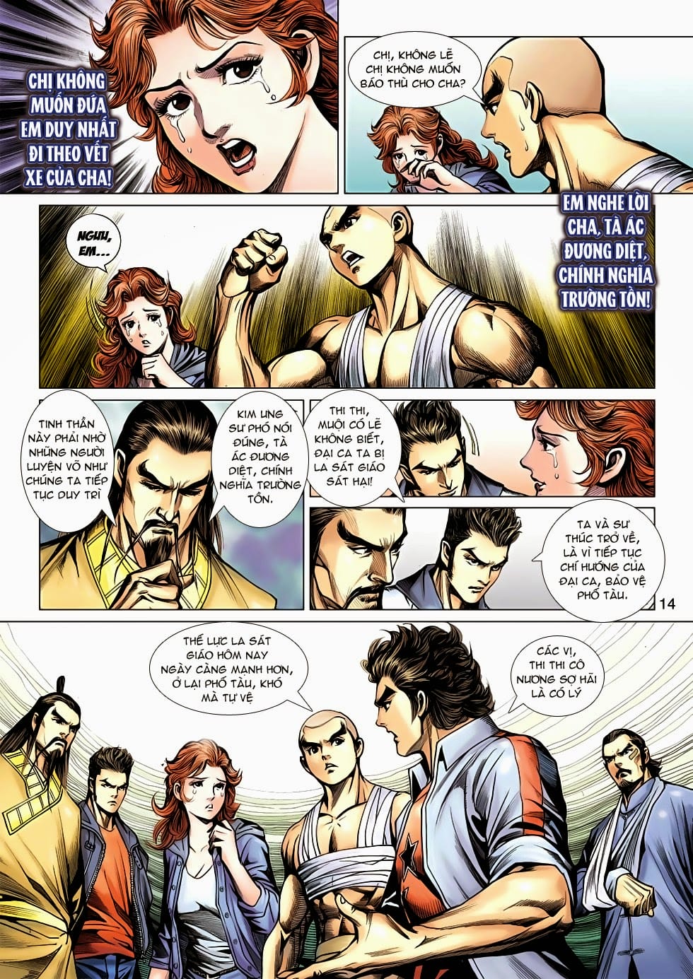 Truyện Tranh Tân Tác Long Hổ Môn trang 4