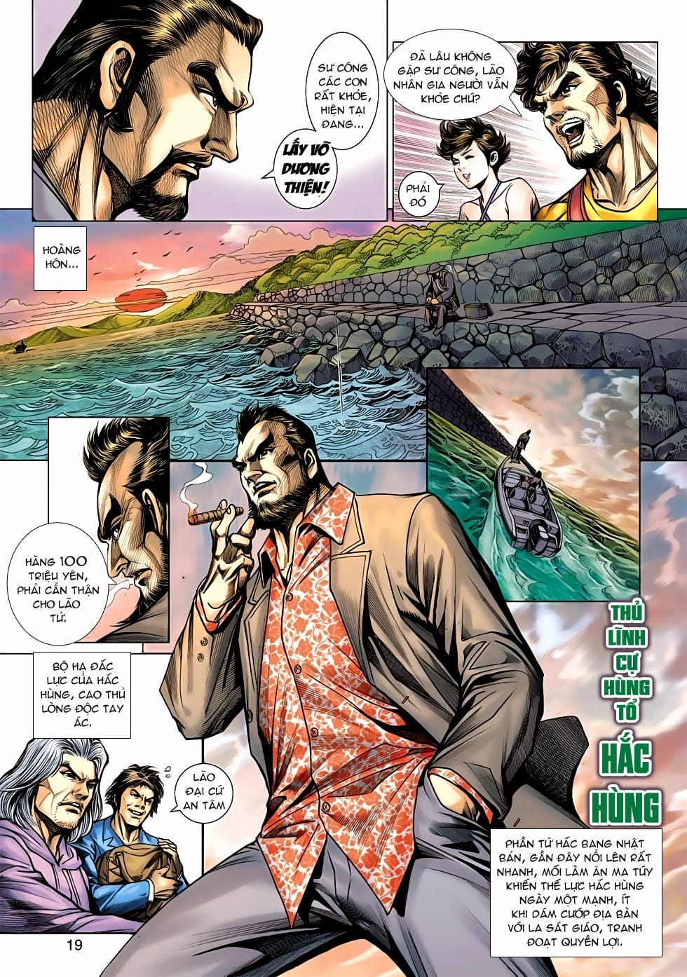 Truyện Tranh Tân Tác Long Hổ Môn trang 4