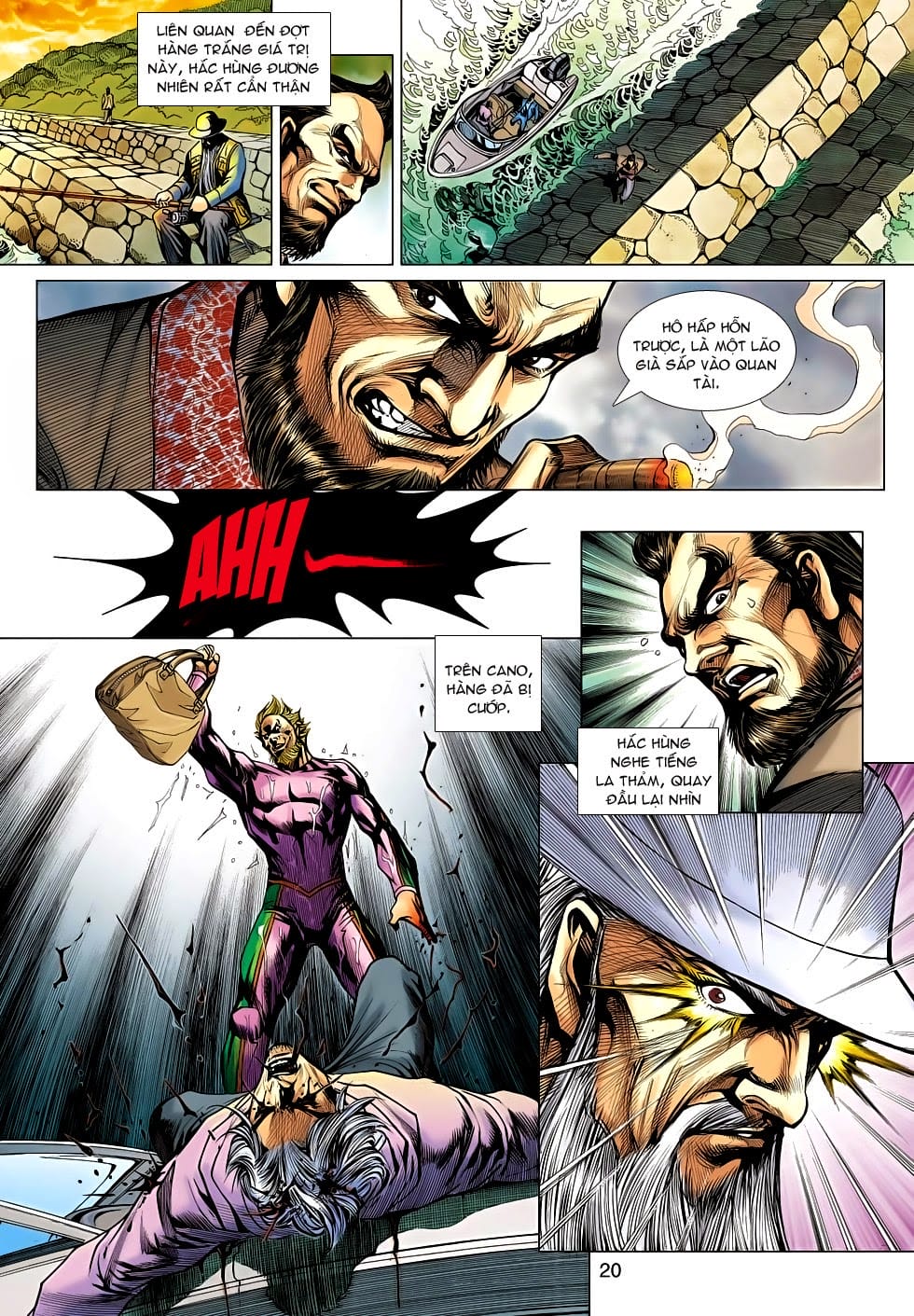 Truyện Tranh Tân Tác Long Hổ Môn trang 4