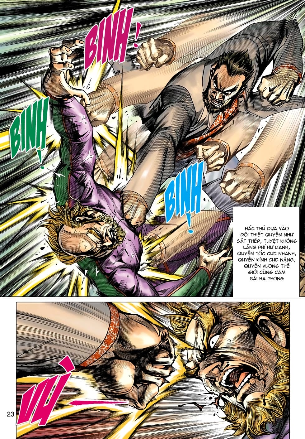 Truyện Tranh Tân Tác Long Hổ Môn trang 4