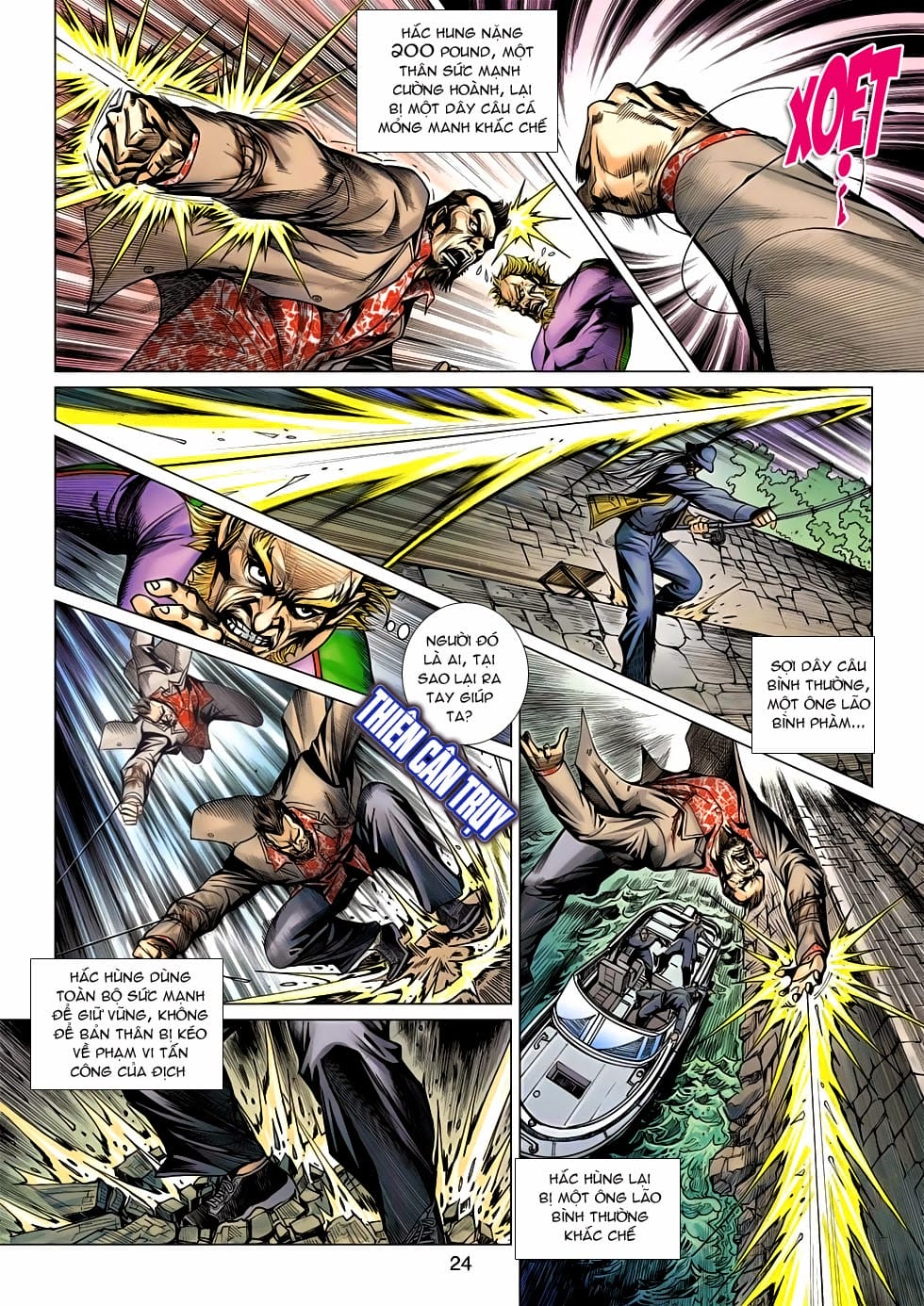 Truyện Tranh Tân Tác Long Hổ Môn trang 4