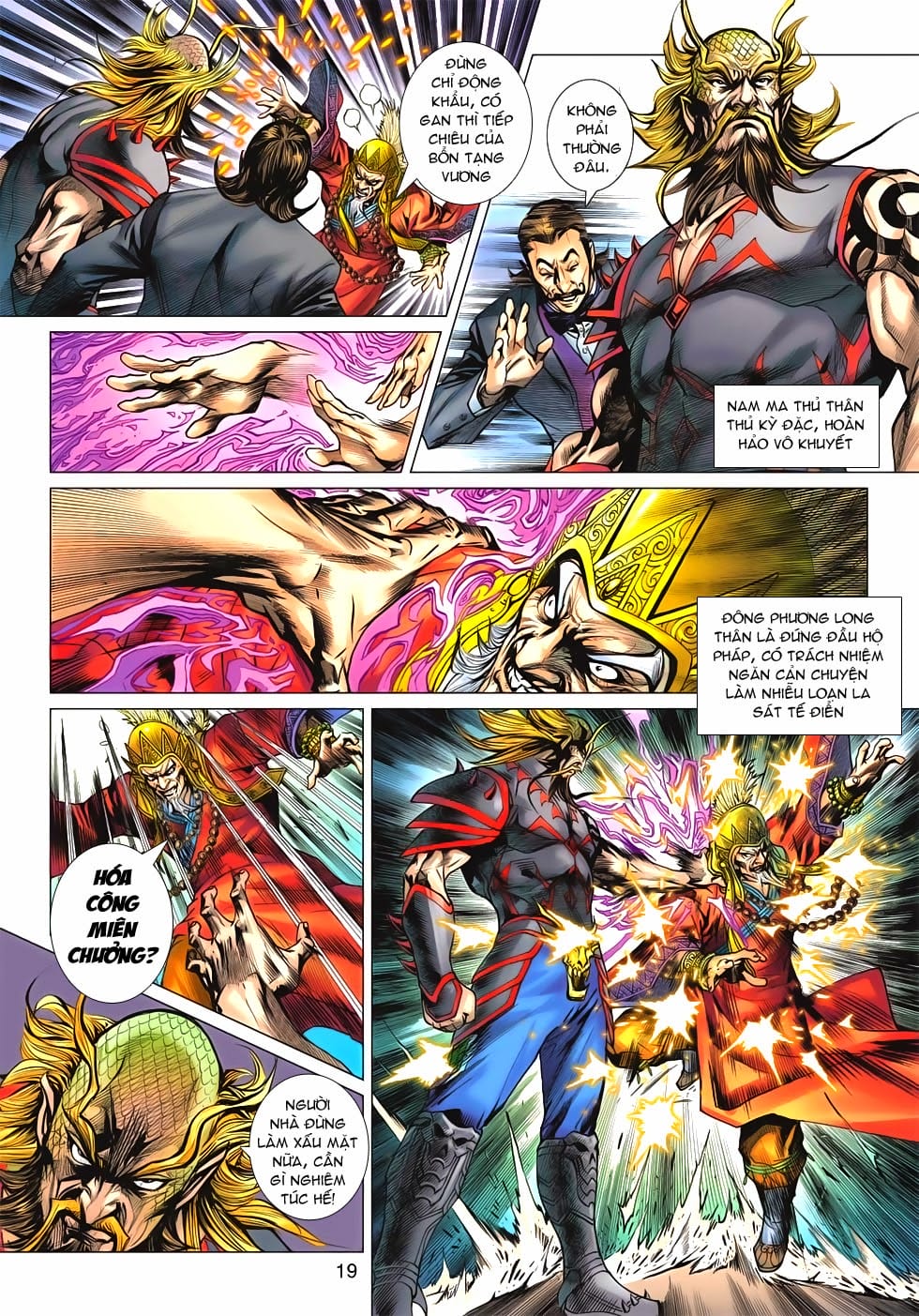 Truyện Tranh Tân Tác Long Hổ Môn trang 4