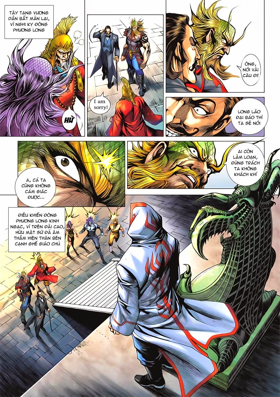 Truyện Tranh Tân Tác Long Hổ Môn trang 4