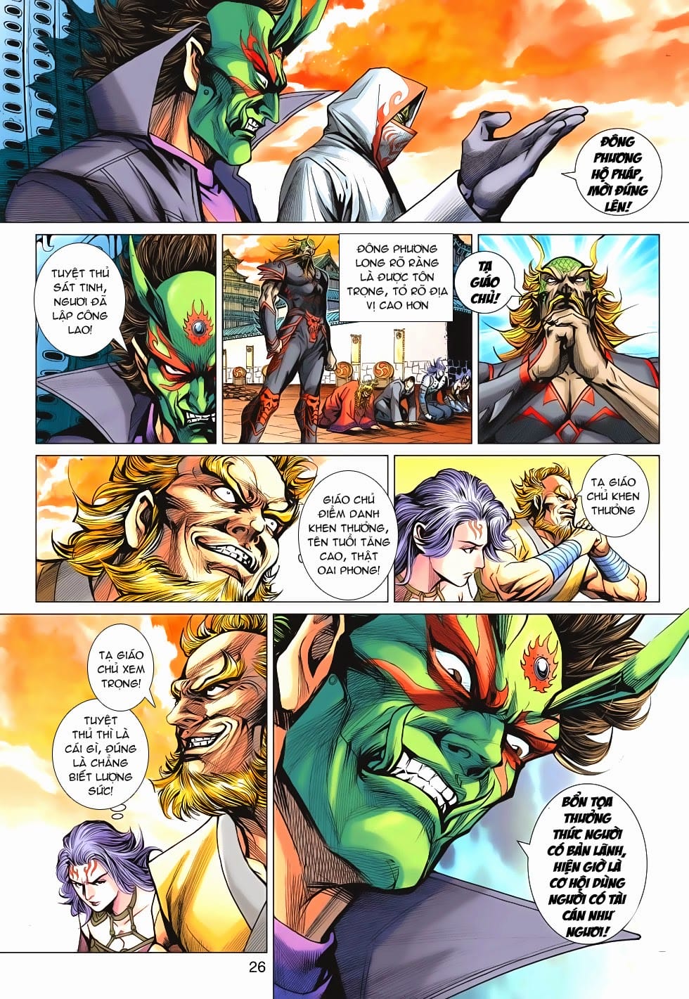 Truyện Tranh Tân Tác Long Hổ Môn trang 4