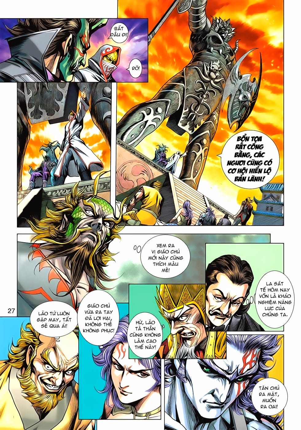 Truyện Tranh Tân Tác Long Hổ Môn trang 4