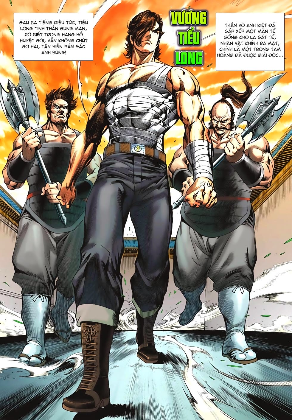 Truyện Tranh Tân Tác Long Hổ Môn trang 4