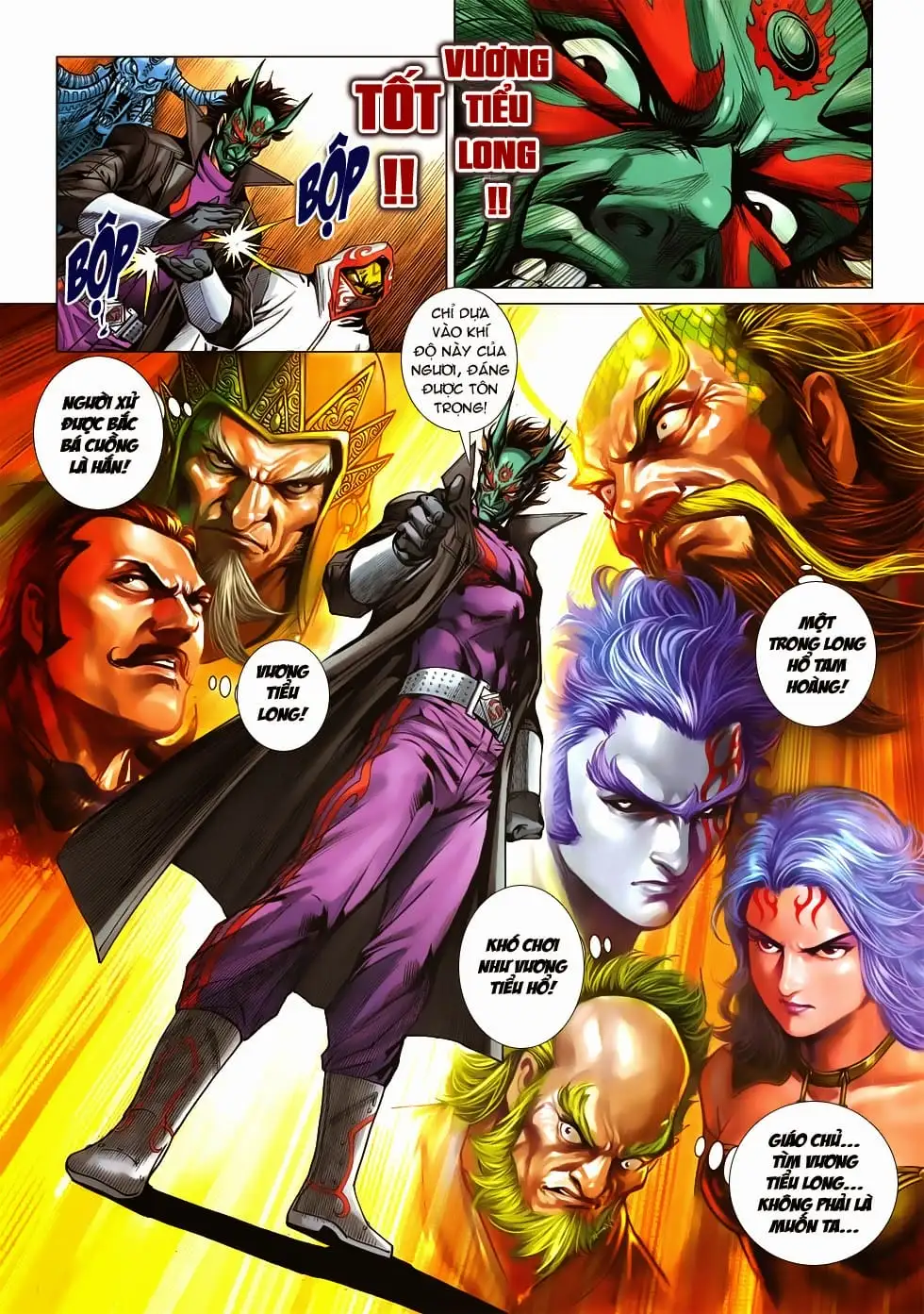 Truyện Tranh Tân Tác Long Hổ Môn trang 4