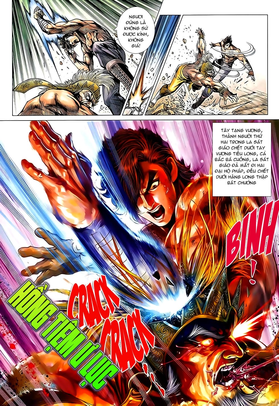 Truyện Tranh Tân Tác Long Hổ Môn trang 4