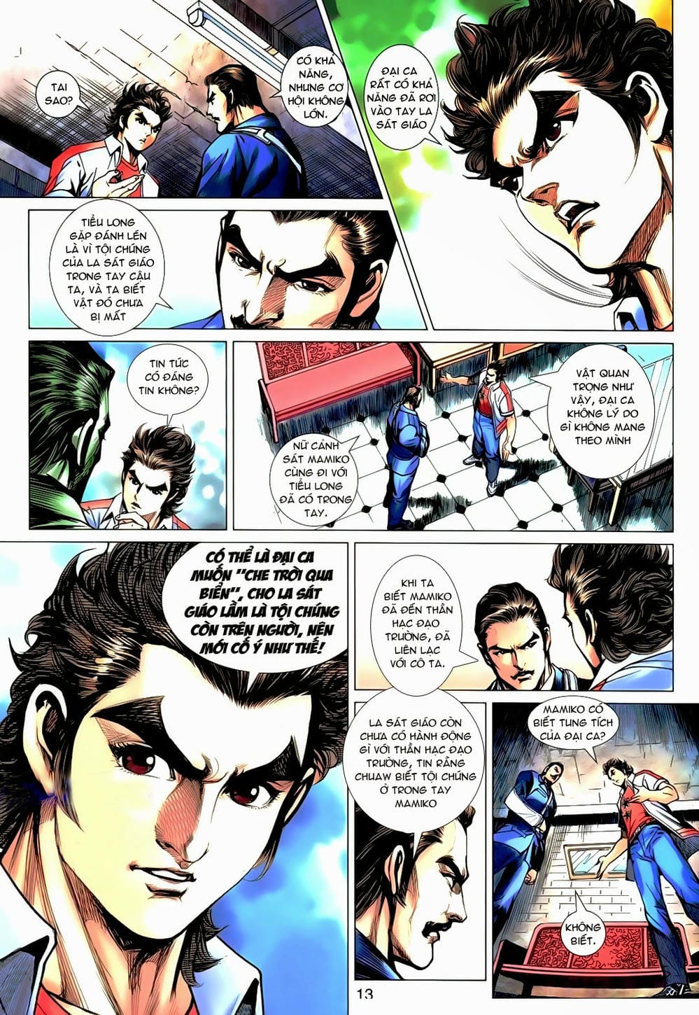 Truyện Tranh Tân Tác Long Hổ Môn trang 4