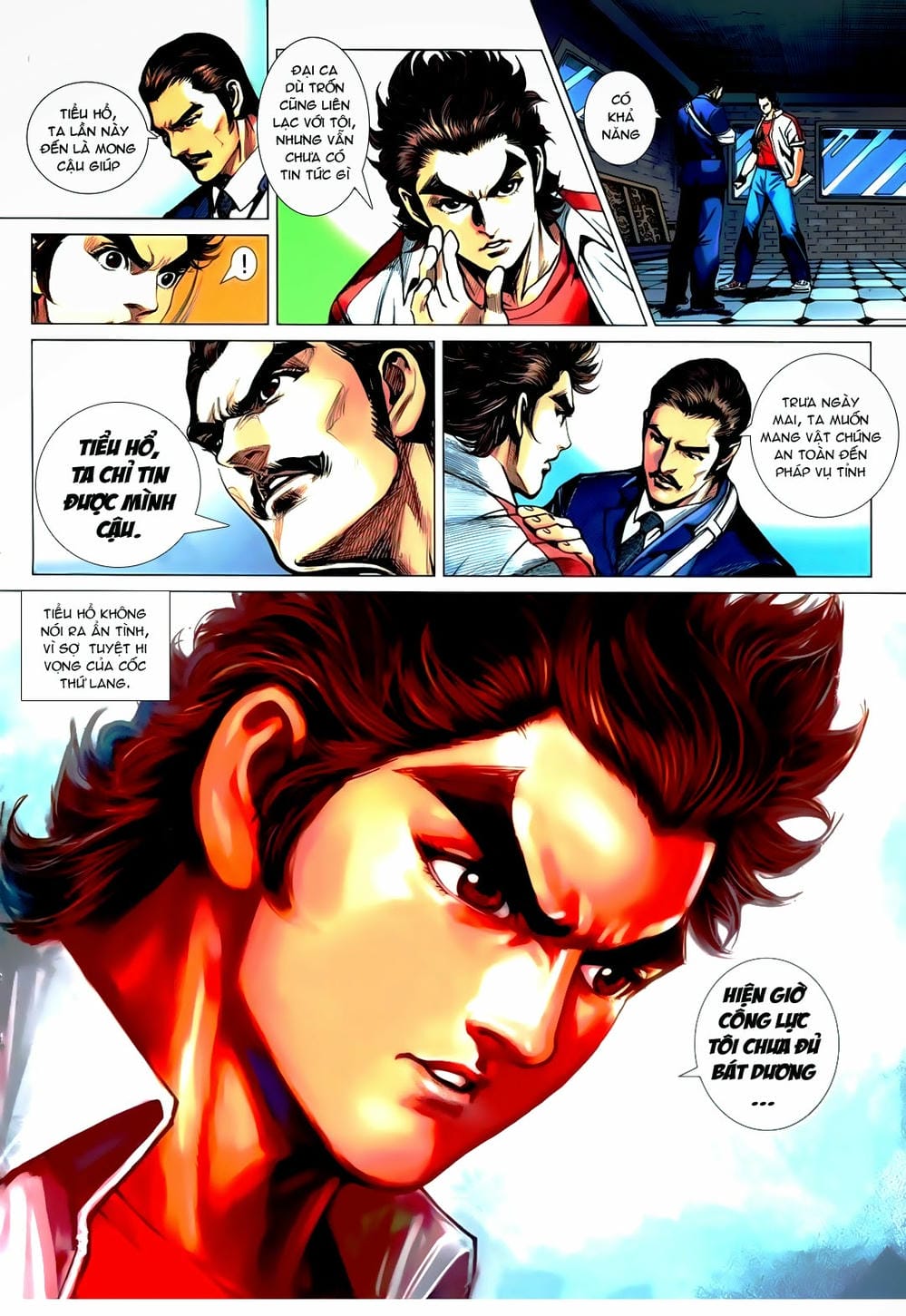 Truyện Tranh Tân Tác Long Hổ Môn trang 4