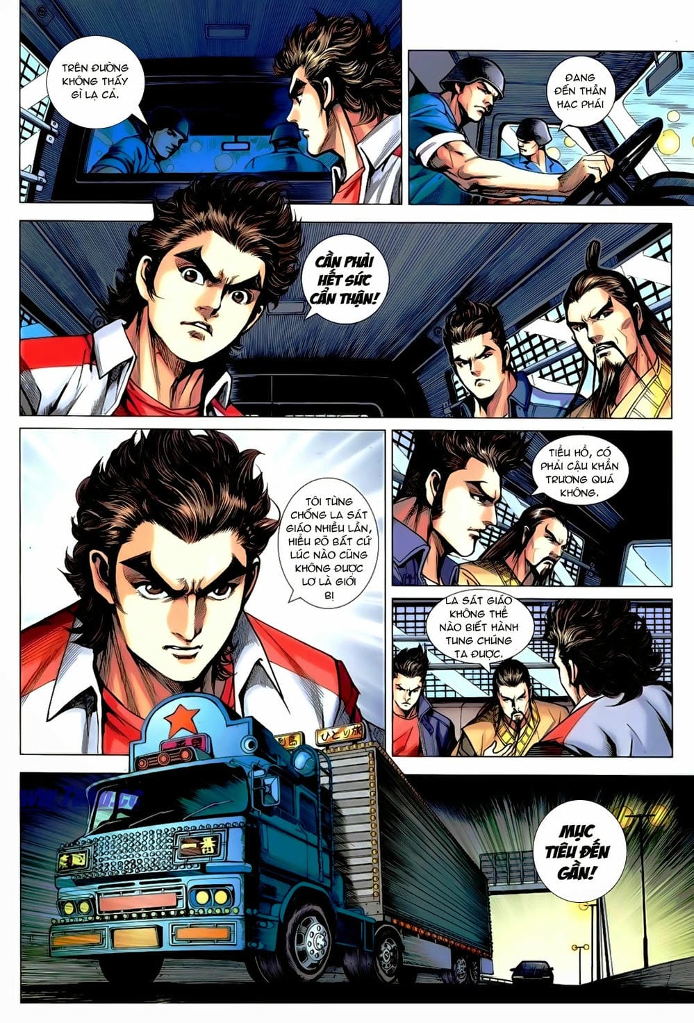 Truyện Tranh Tân Tác Long Hổ Môn trang 4