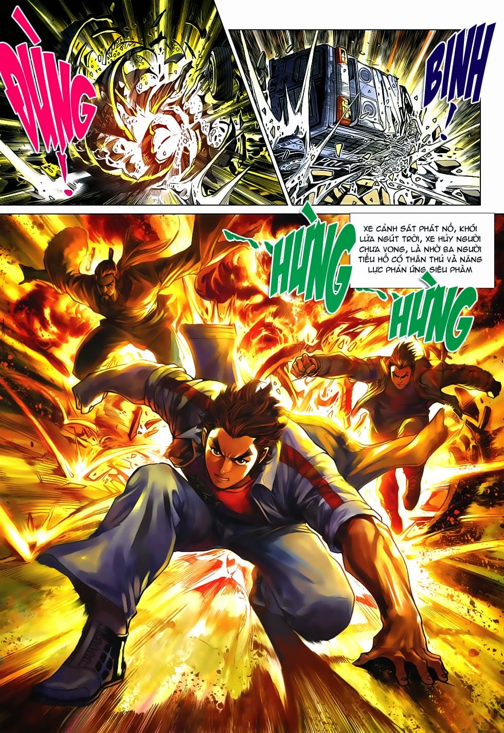 Truyện Tranh Tân Tác Long Hổ Môn trang 4