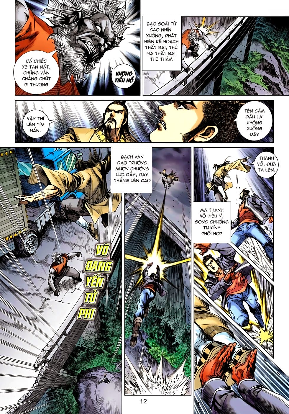 Truyện Tranh Tân Tác Long Hổ Môn trang 4