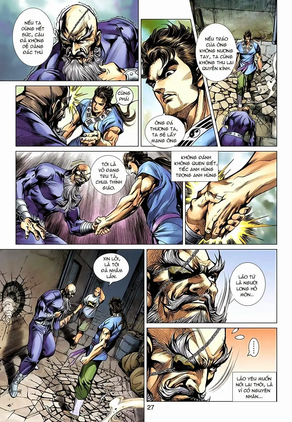 Truyện Tranh Tân Tác Long Hổ Môn trang 4