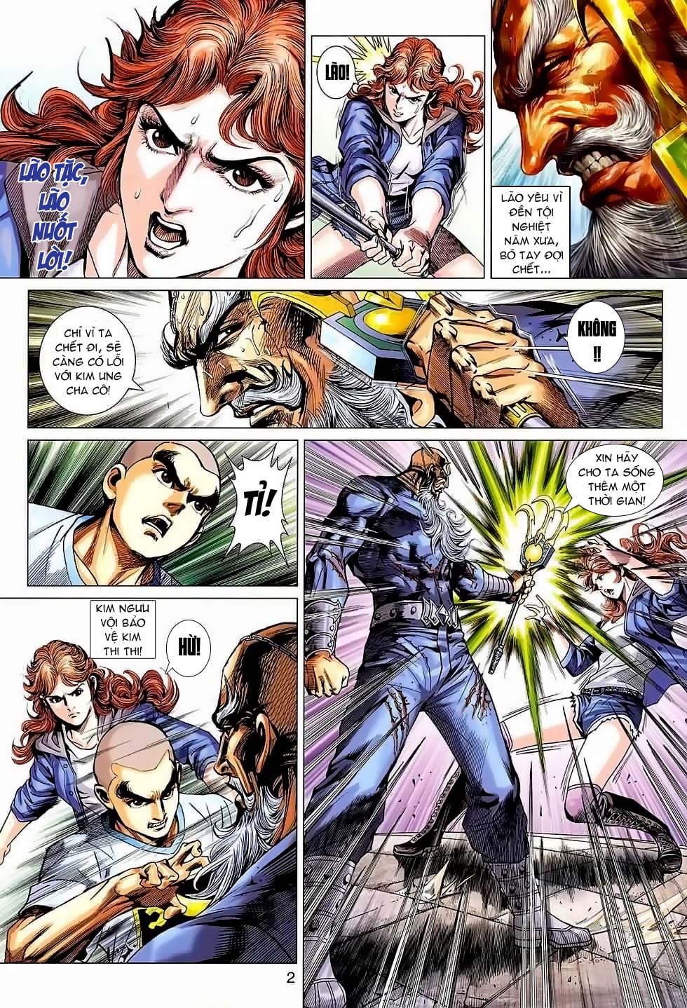 Truyện Tranh Tân Tác Long Hổ Môn trang 4