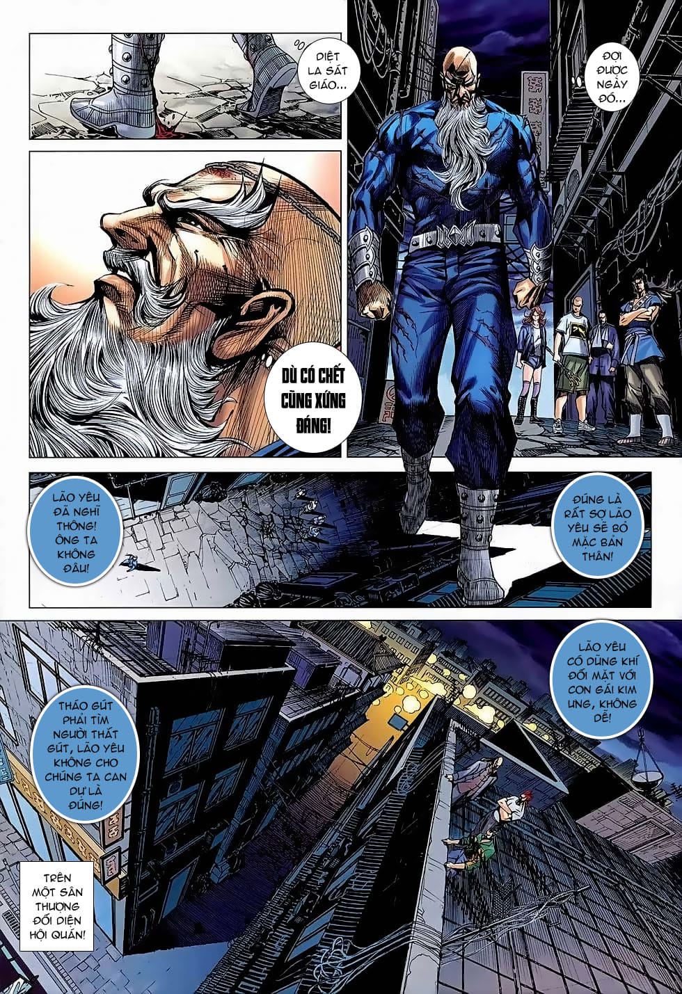 Truyện Tranh Tân Tác Long Hổ Môn trang 4