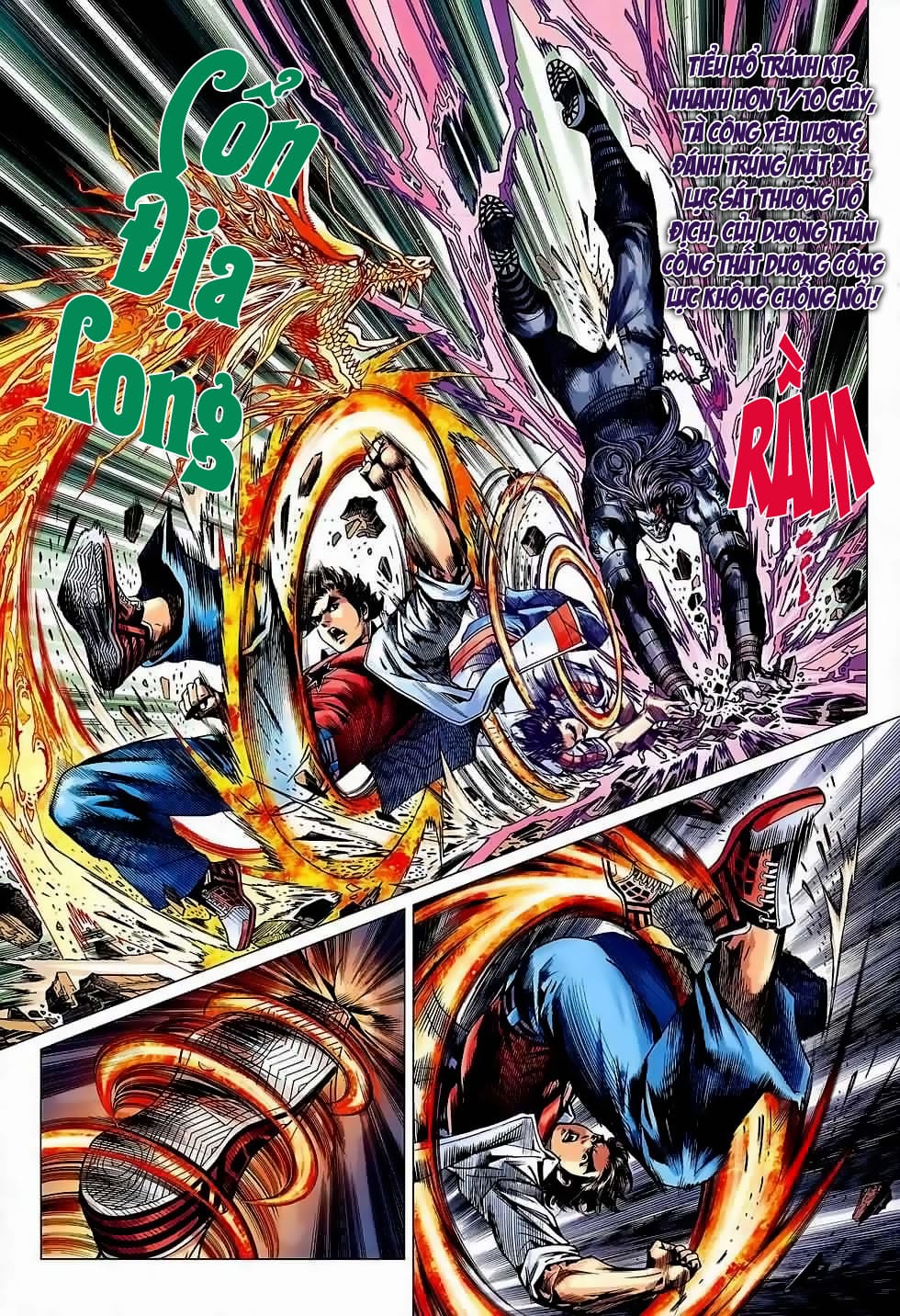 Truyện Tranh Tân Tác Long Hổ Môn trang 4