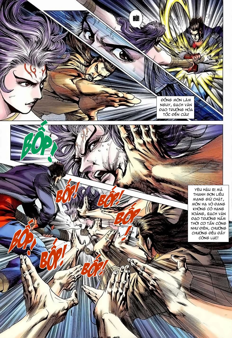 Truyện Tranh Tân Tác Long Hổ Môn trang 4