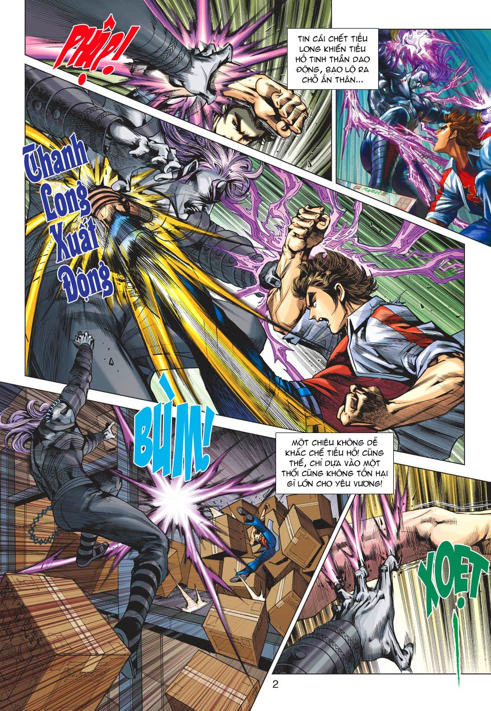 Truyện Tranh Tân Tác Long Hổ Môn trang 4