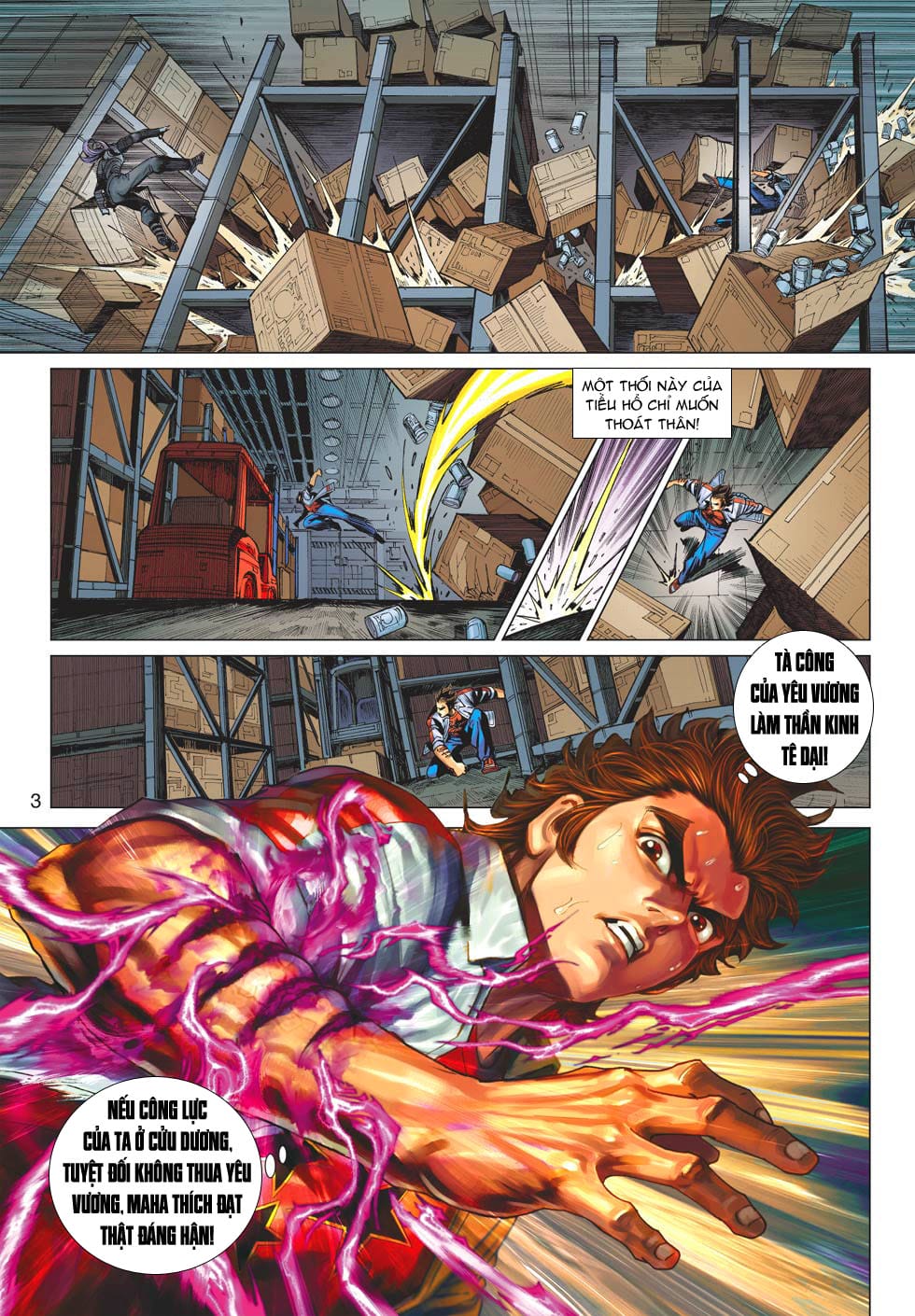 Truyện Tranh Tân Tác Long Hổ Môn trang 4