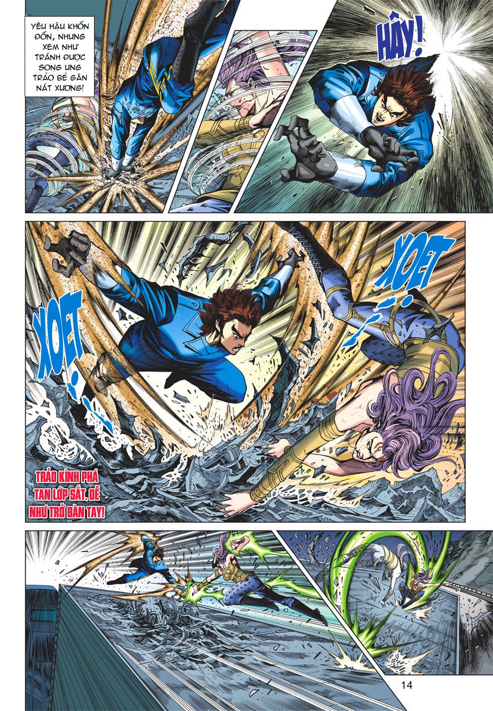 Truyện Tranh Tân Tác Long Hổ Môn trang 4