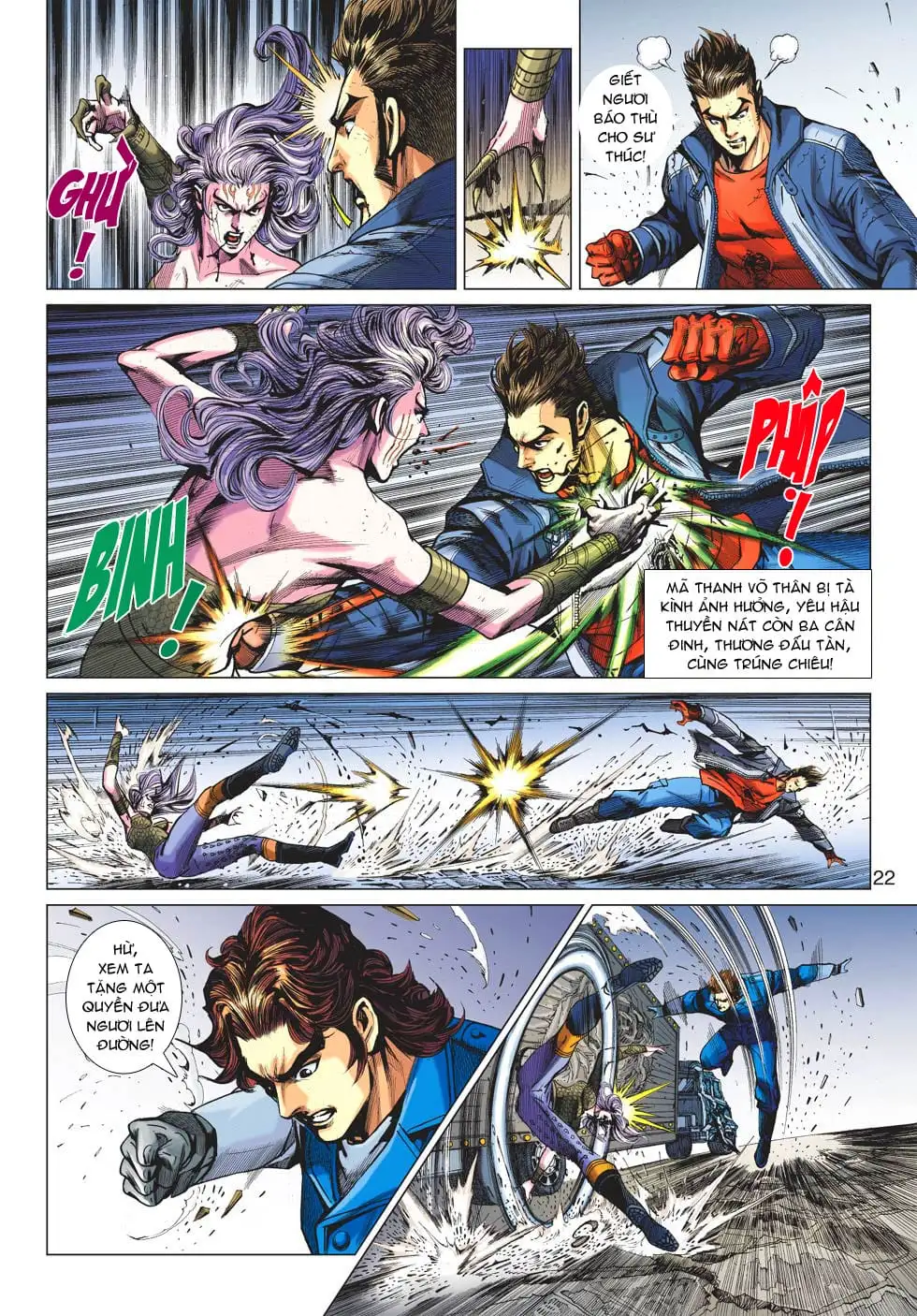 Truyện Tranh Tân Tác Long Hổ Môn trang 4