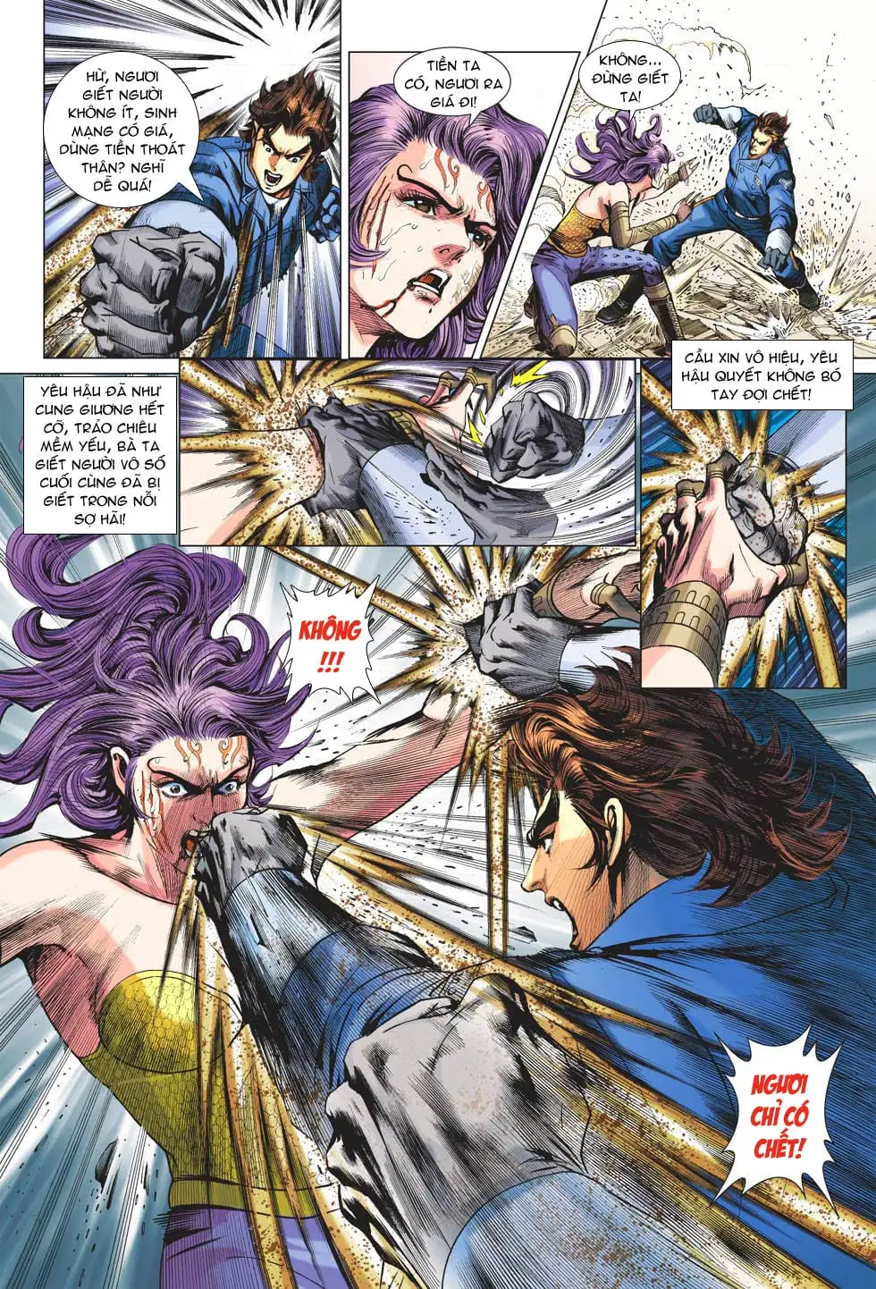 Truyện Tranh Tân Tác Long Hổ Môn trang 4