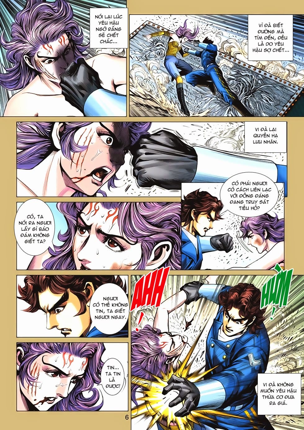 Truyện Tranh Tân Tác Long Hổ Môn trang 4