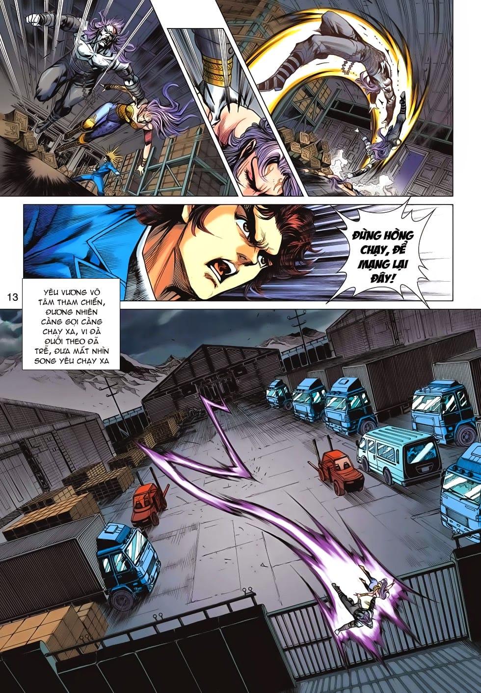 Truyện Tranh Tân Tác Long Hổ Môn trang 4