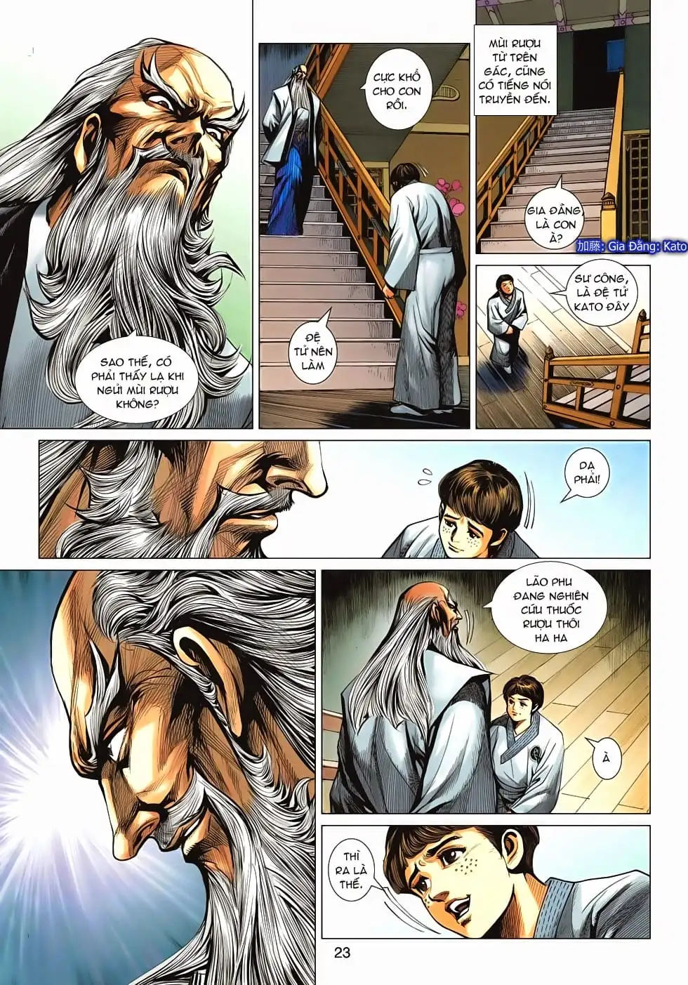 Truyện Tranh Tân Tác Long Hổ Môn trang 4