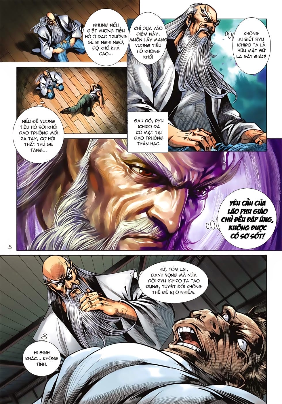 Truyện Tranh Tân Tác Long Hổ Môn trang 4