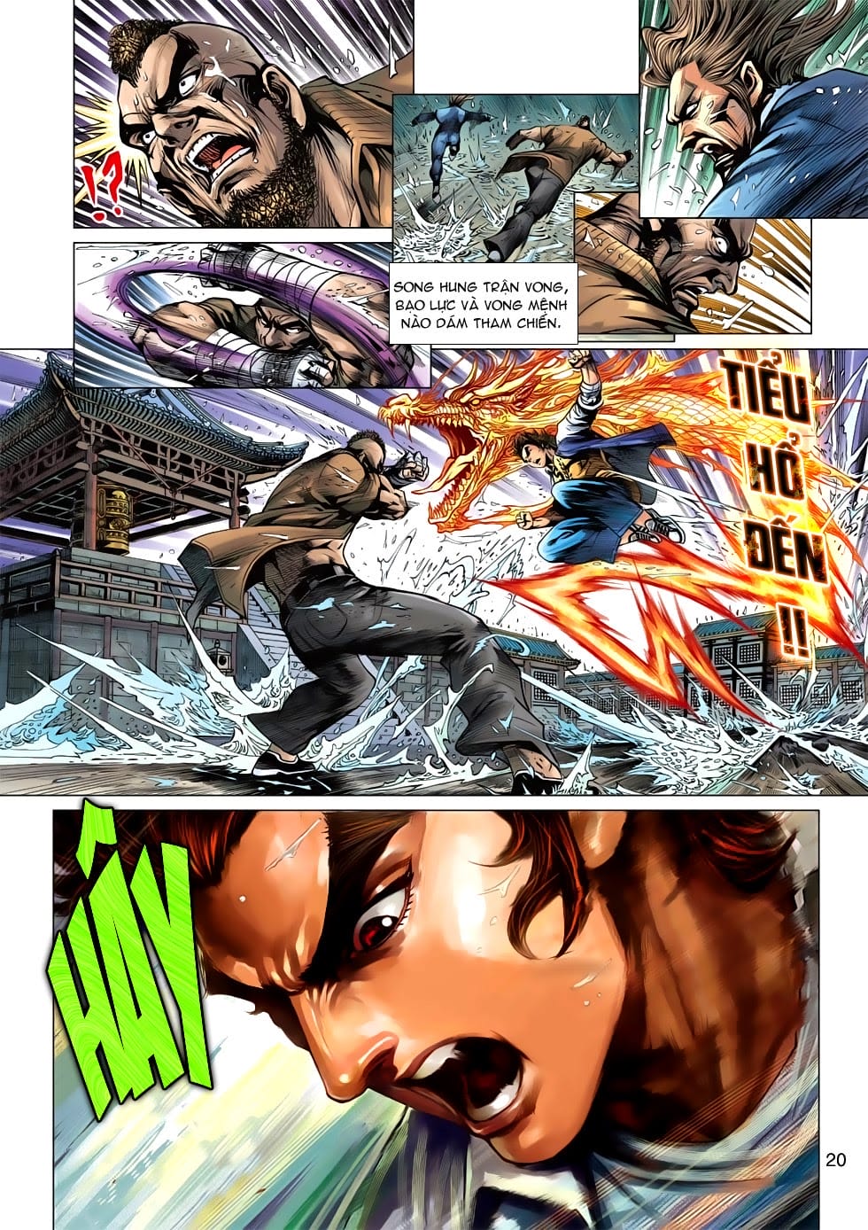 Truyện Tranh Tân Tác Long Hổ Môn trang 4