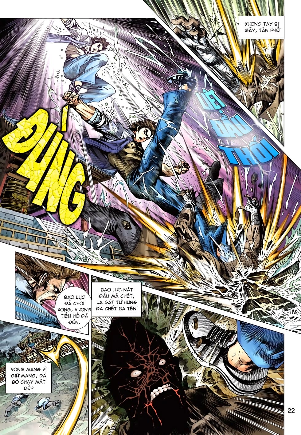 Truyện Tranh Tân Tác Long Hổ Môn trang 4