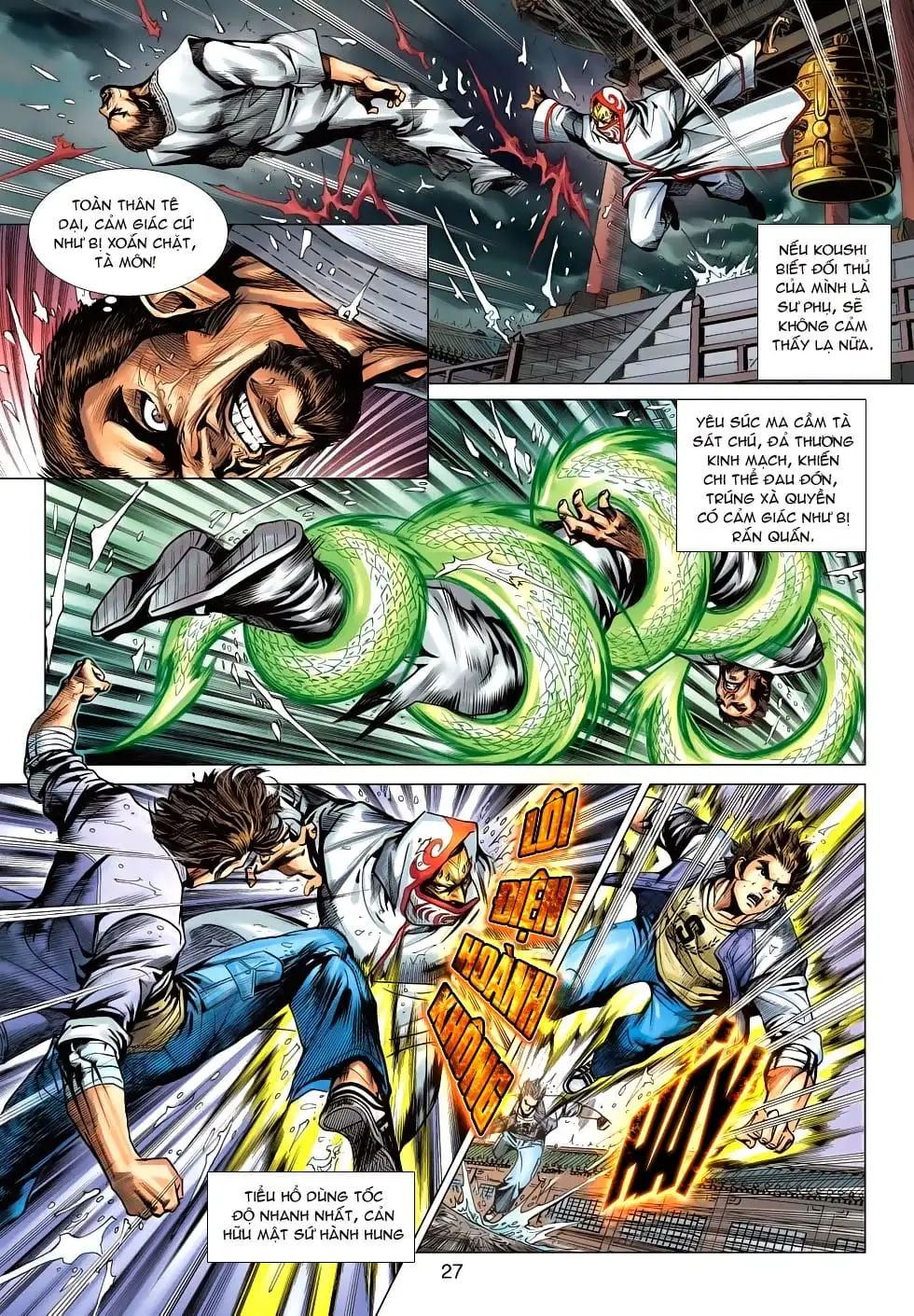 Truyện Tranh Tân Tác Long Hổ Môn trang 4