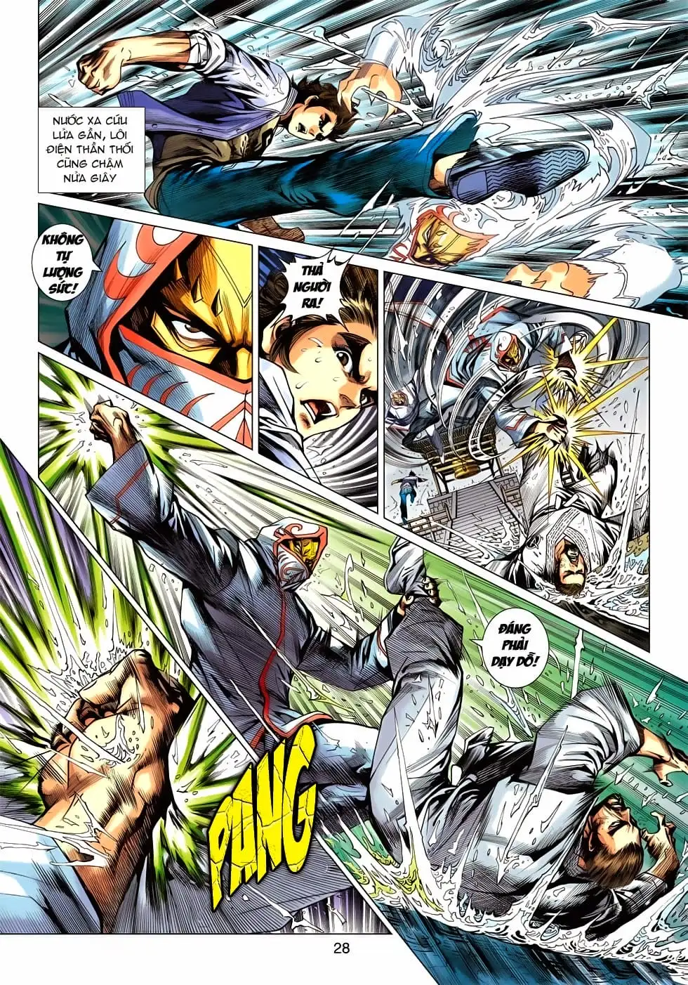 Truyện Tranh Tân Tác Long Hổ Môn trang 4